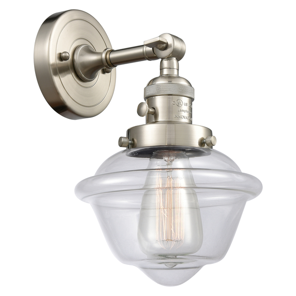 Innovations Lighting One Light Vintage Dimmable Led Sconce With A High-Low-Off" Switch." 203SW-SN-G532-LED